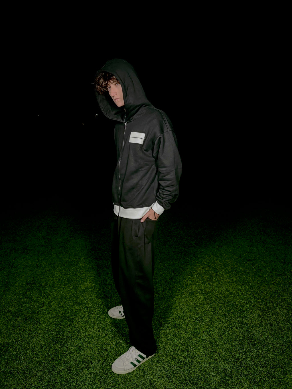 "Corp" Zip Up Hoodie