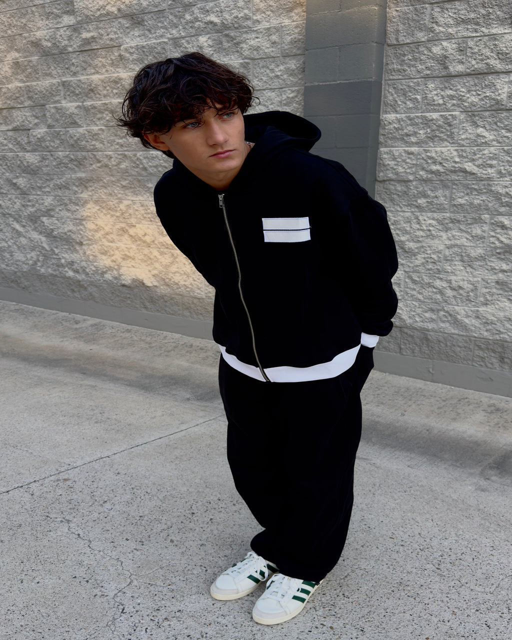 "Corp" Zip Up Hoodie