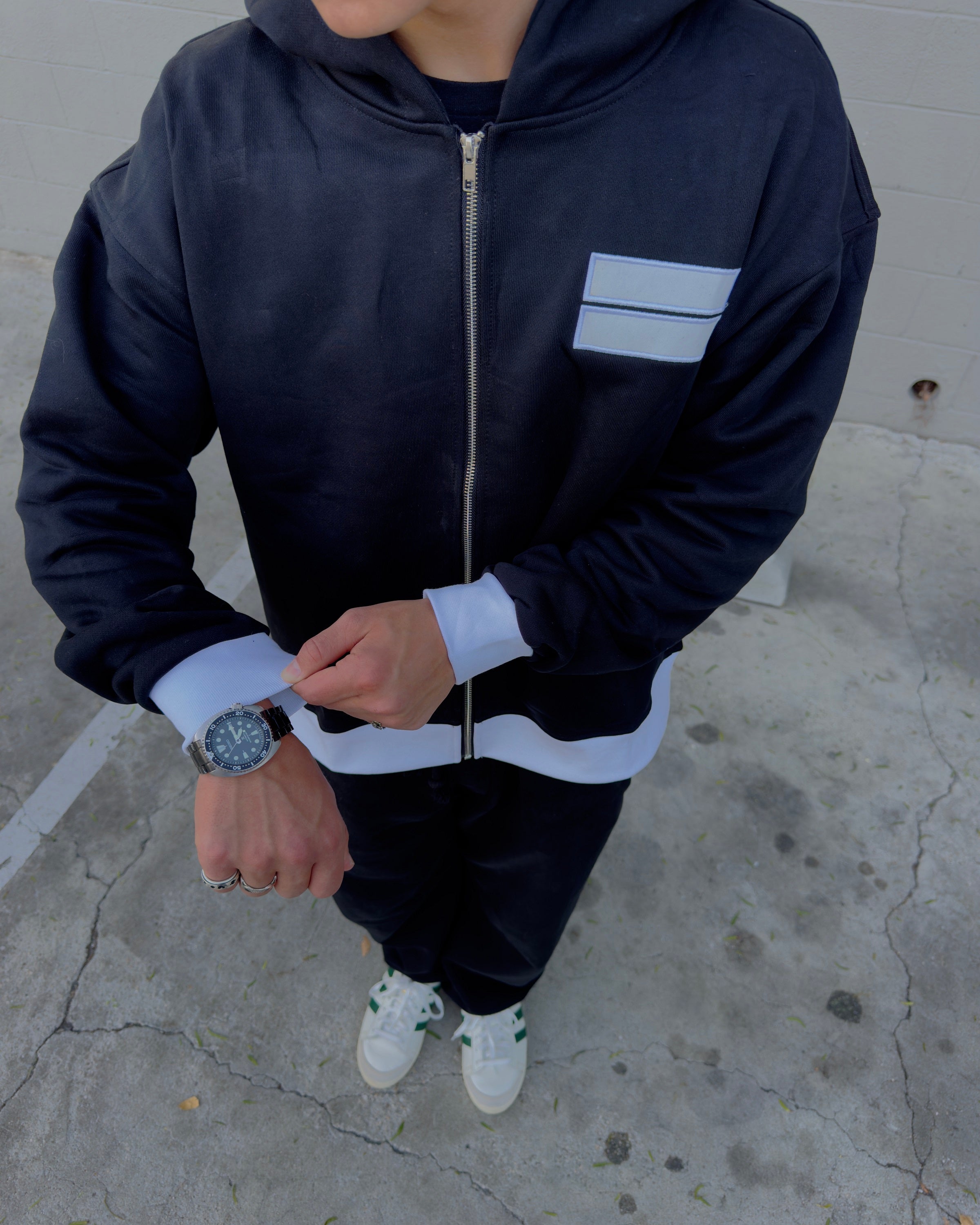 "Corp" Zip Up Hoodie