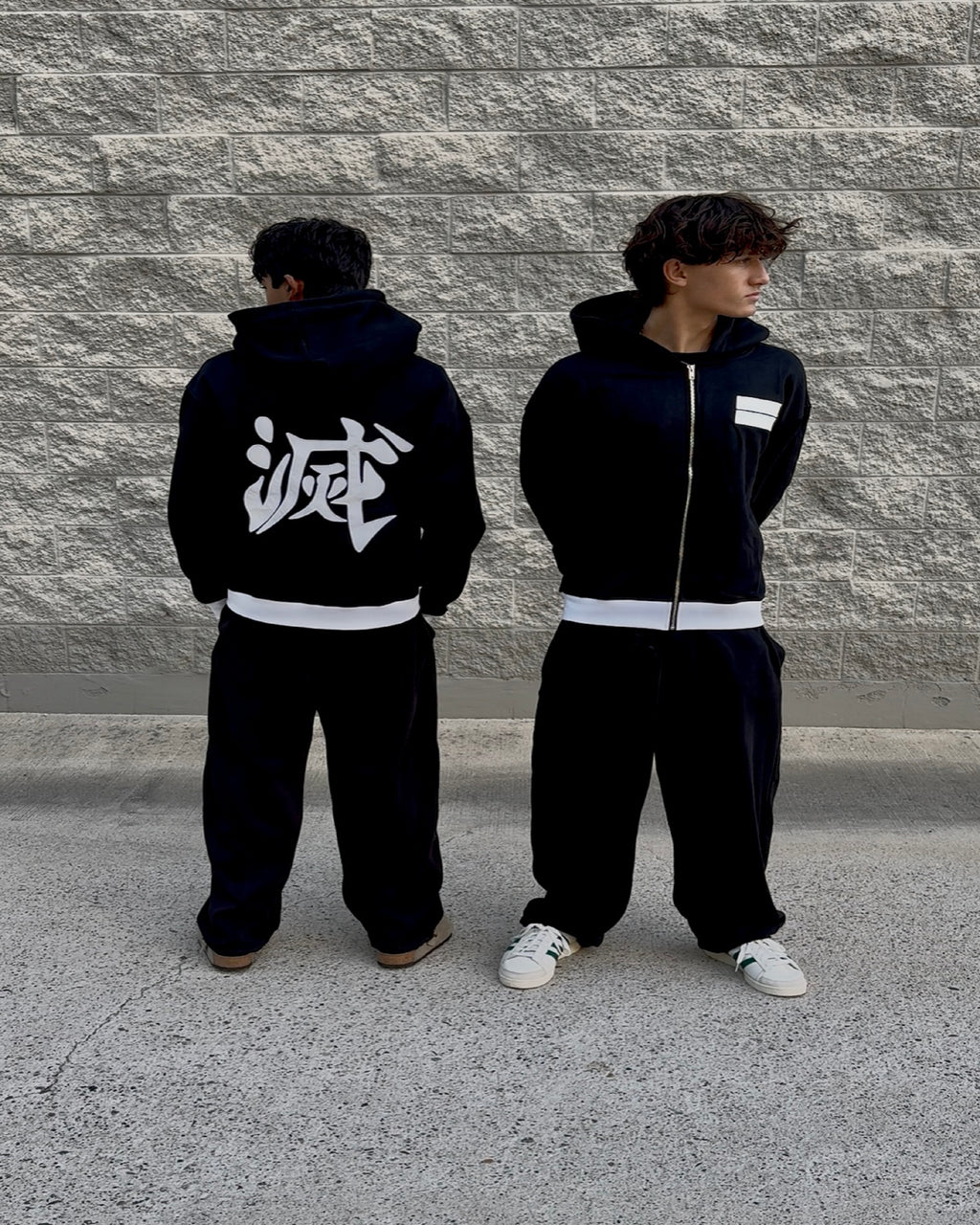 "Corp" Zip Up Hoodie