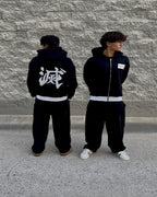 "Corp" Zip Up Hoodie