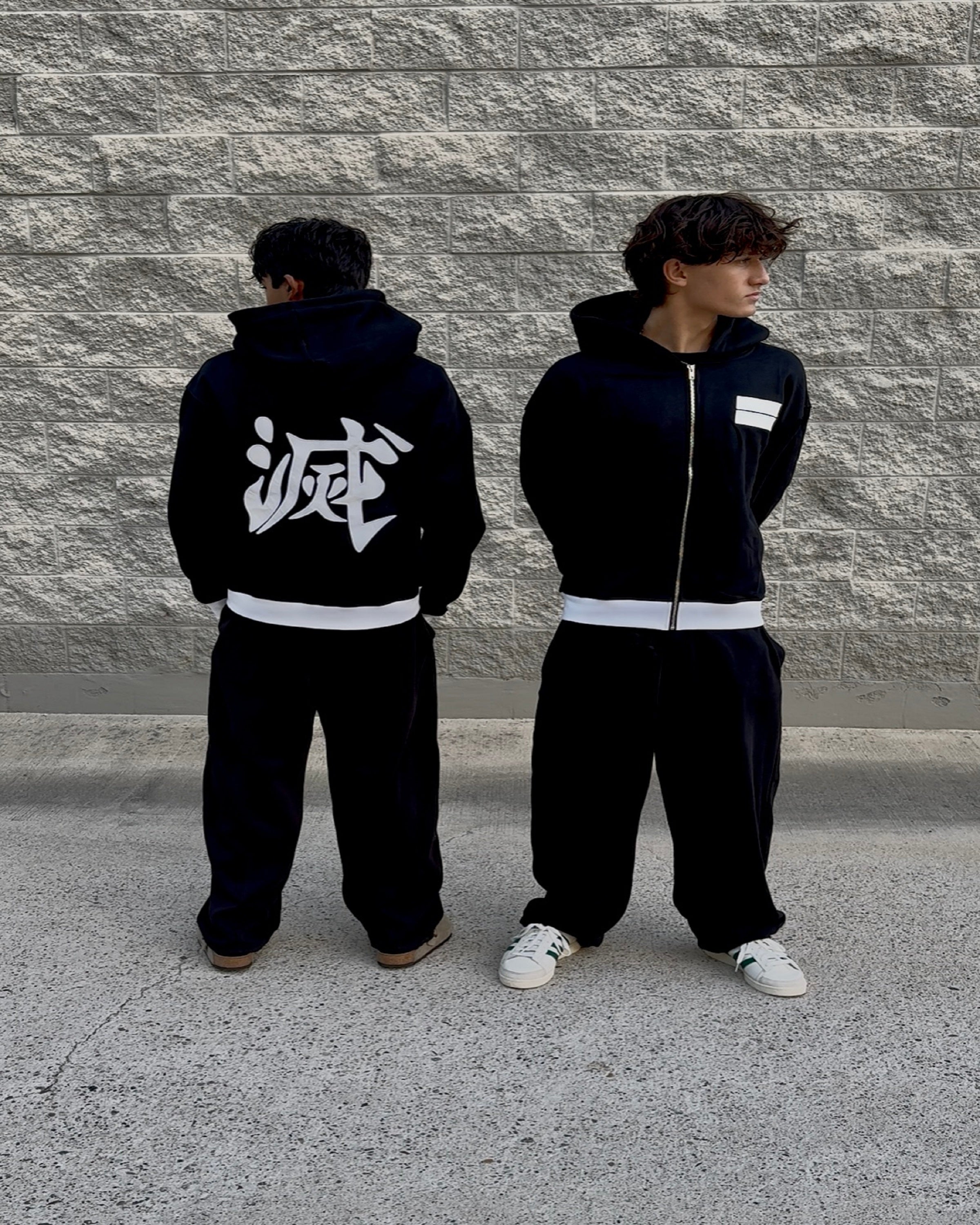 "Corp" Zip Up Hoodie